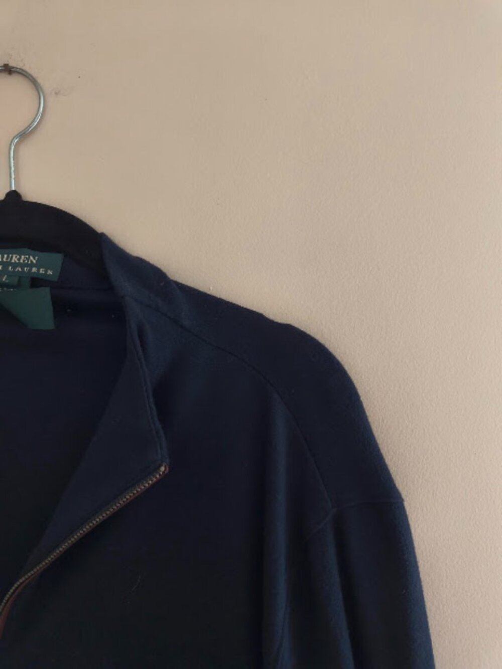 Lauren Ralph Lauren Navy Zip Up Jacket